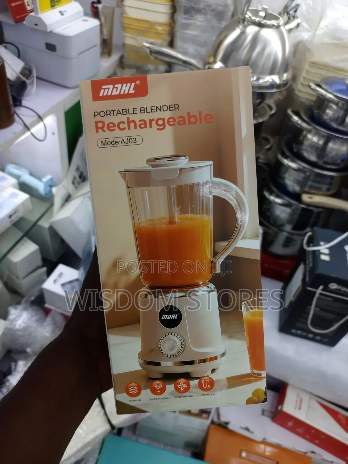 USB Rechargeable Portable Blender