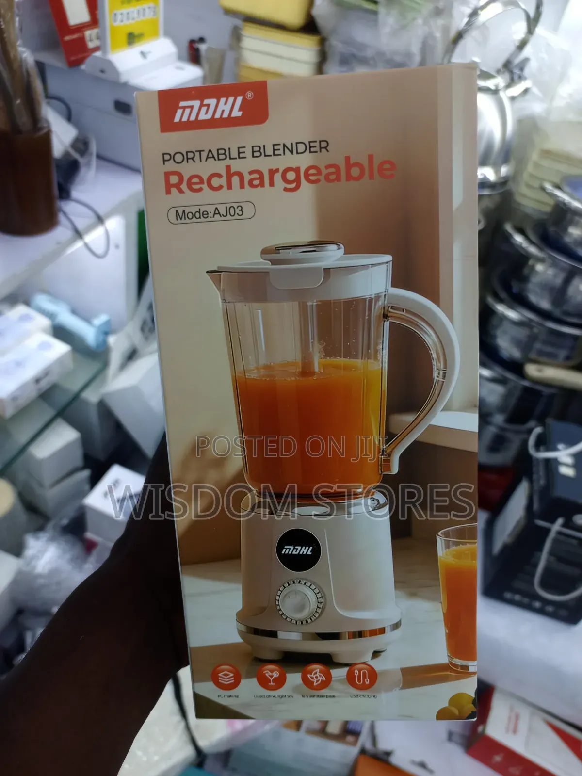 USB Rechargeable Portable Blender