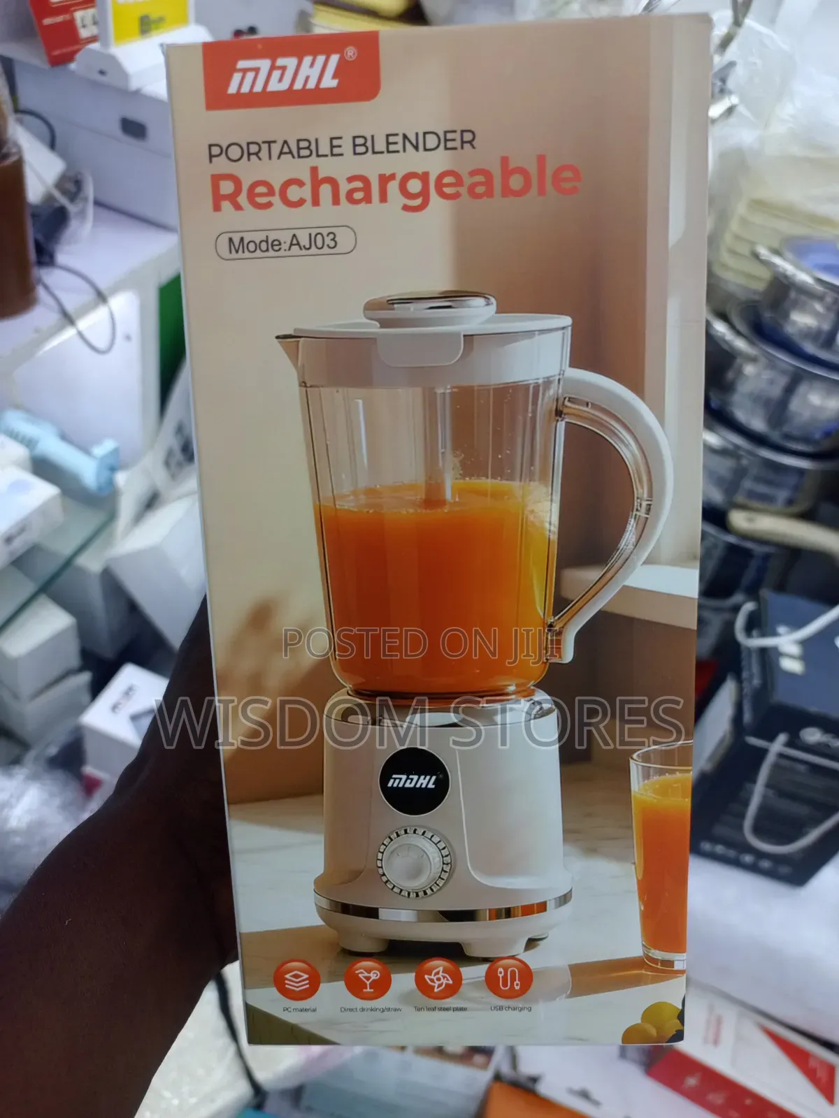 USB Rechargeable Portable Blender
