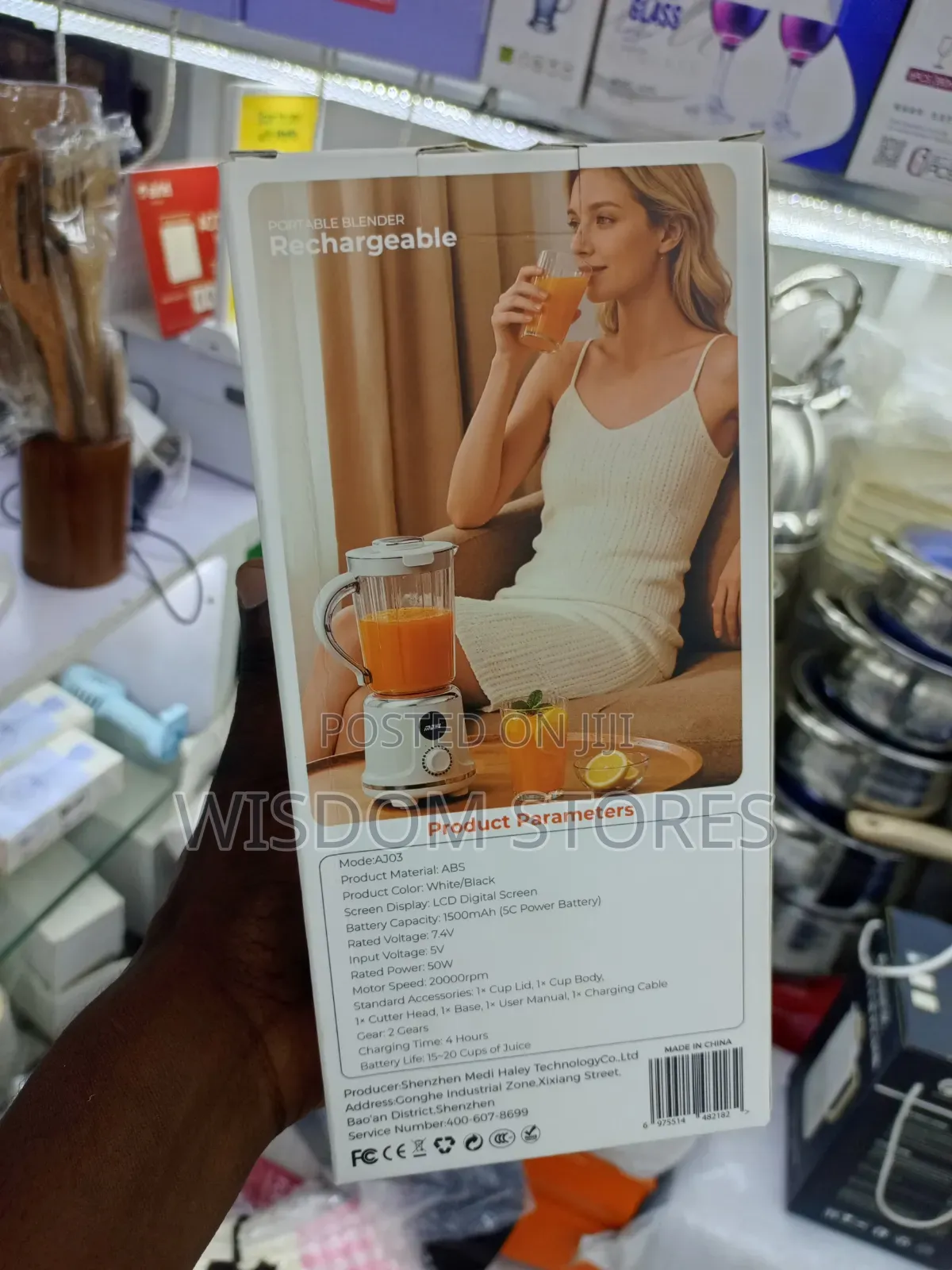 USB Rechargeable Portable Blender