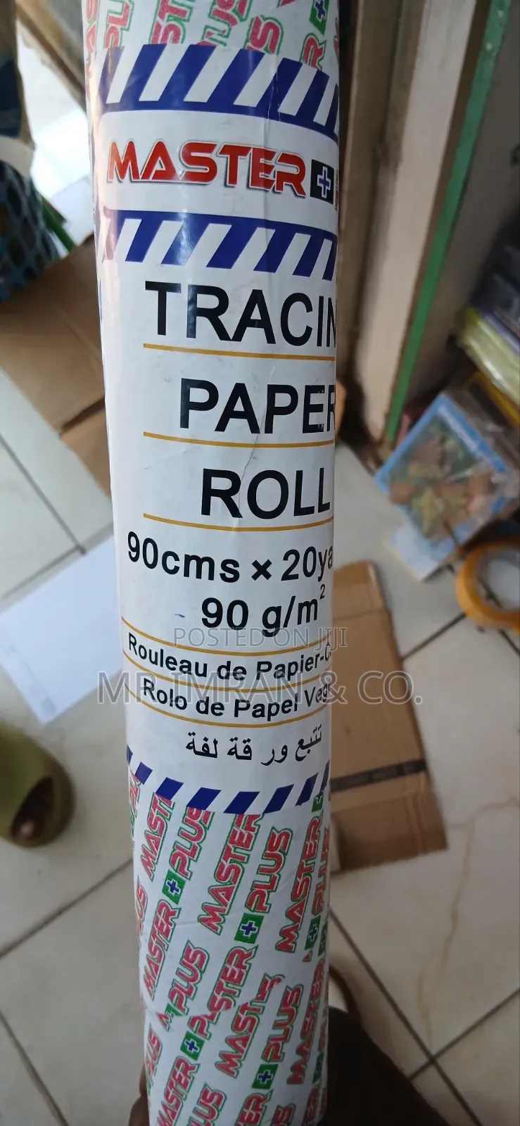 Master Plus Tracing Paper Roll