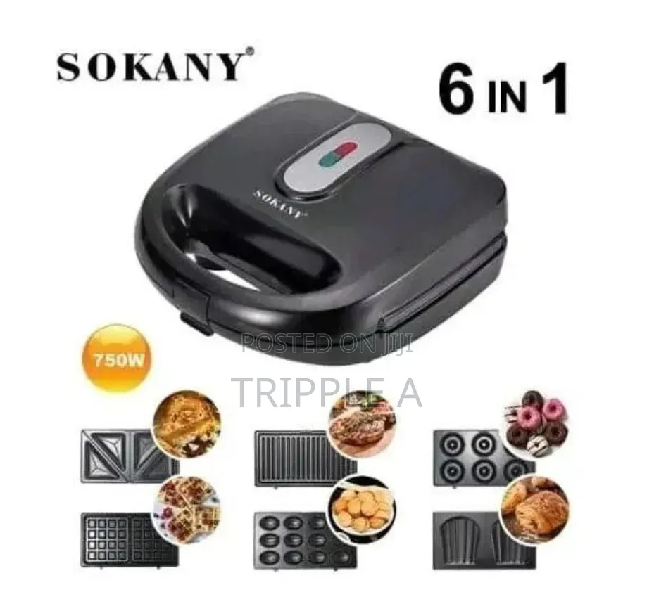 Sokany Sk908 Waffle Sandwich Maker