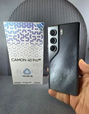 New Tecno Camon 40 Pro 5G 256 GB Black