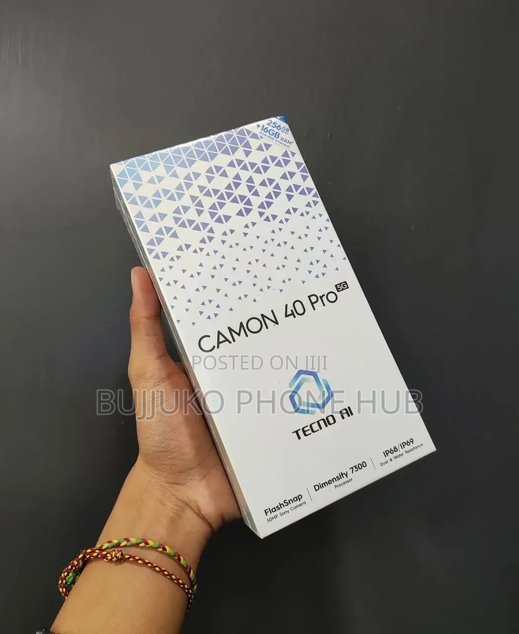 New Tecno Camon 40 Pro 5G 256 GB Black