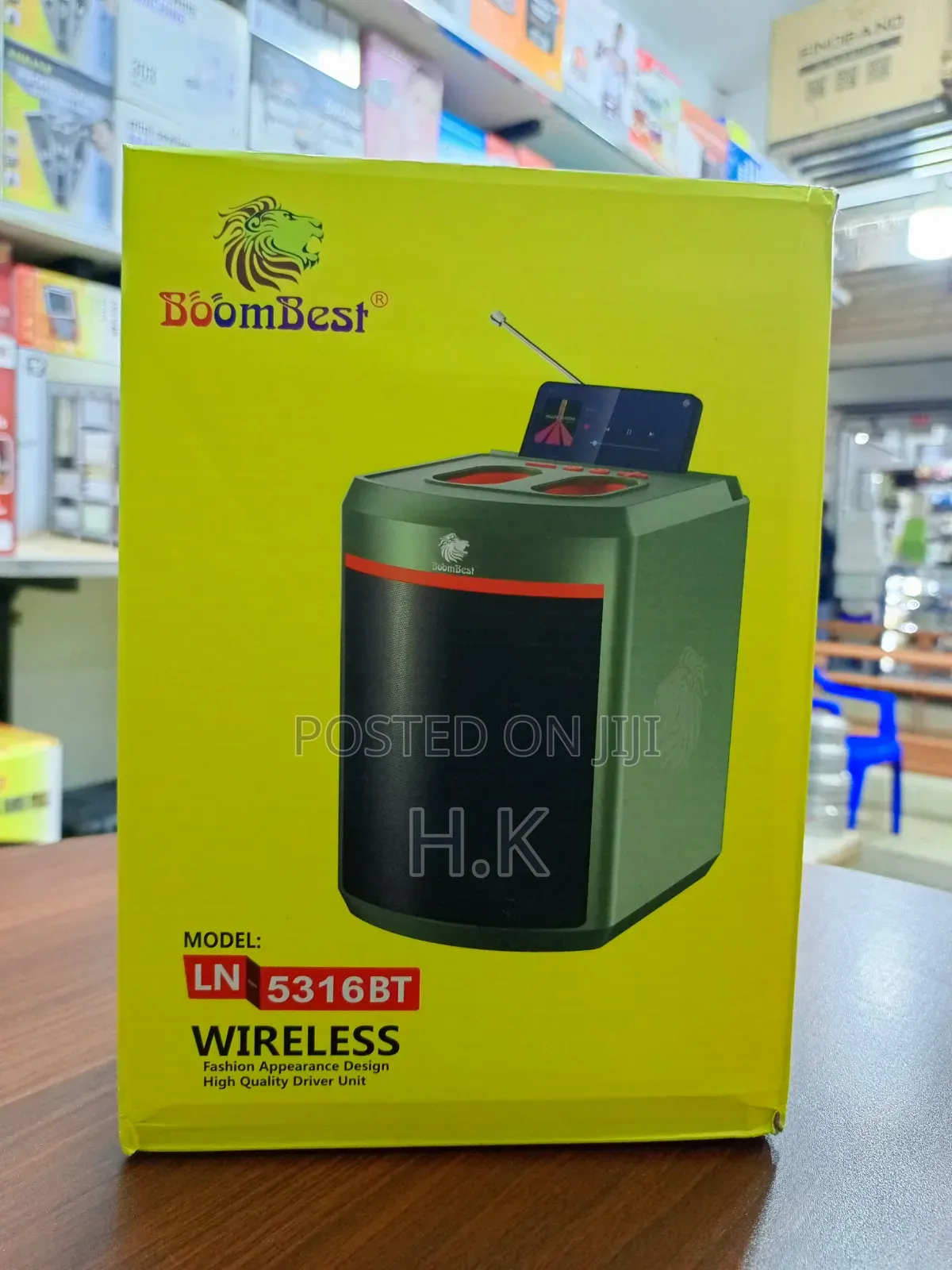 BoomBest LN-5316BT Portable Wireless Bluetooth Speaker