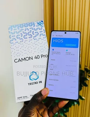New Tecno Camon 40 Pro 5G 256 GB Blue