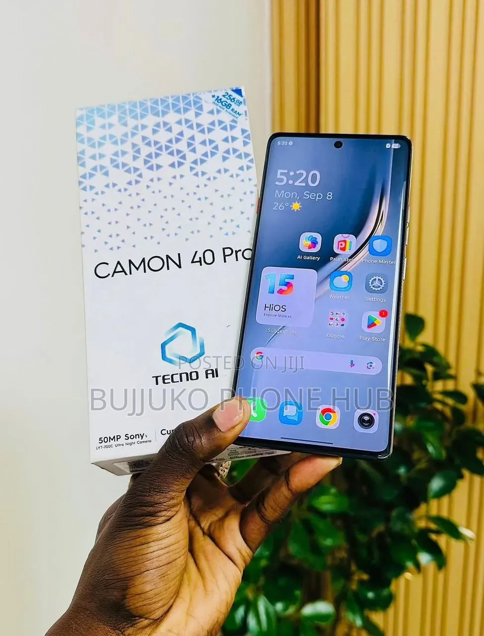 New Tecno Camon 40 Pro 5G 256 GB Blue