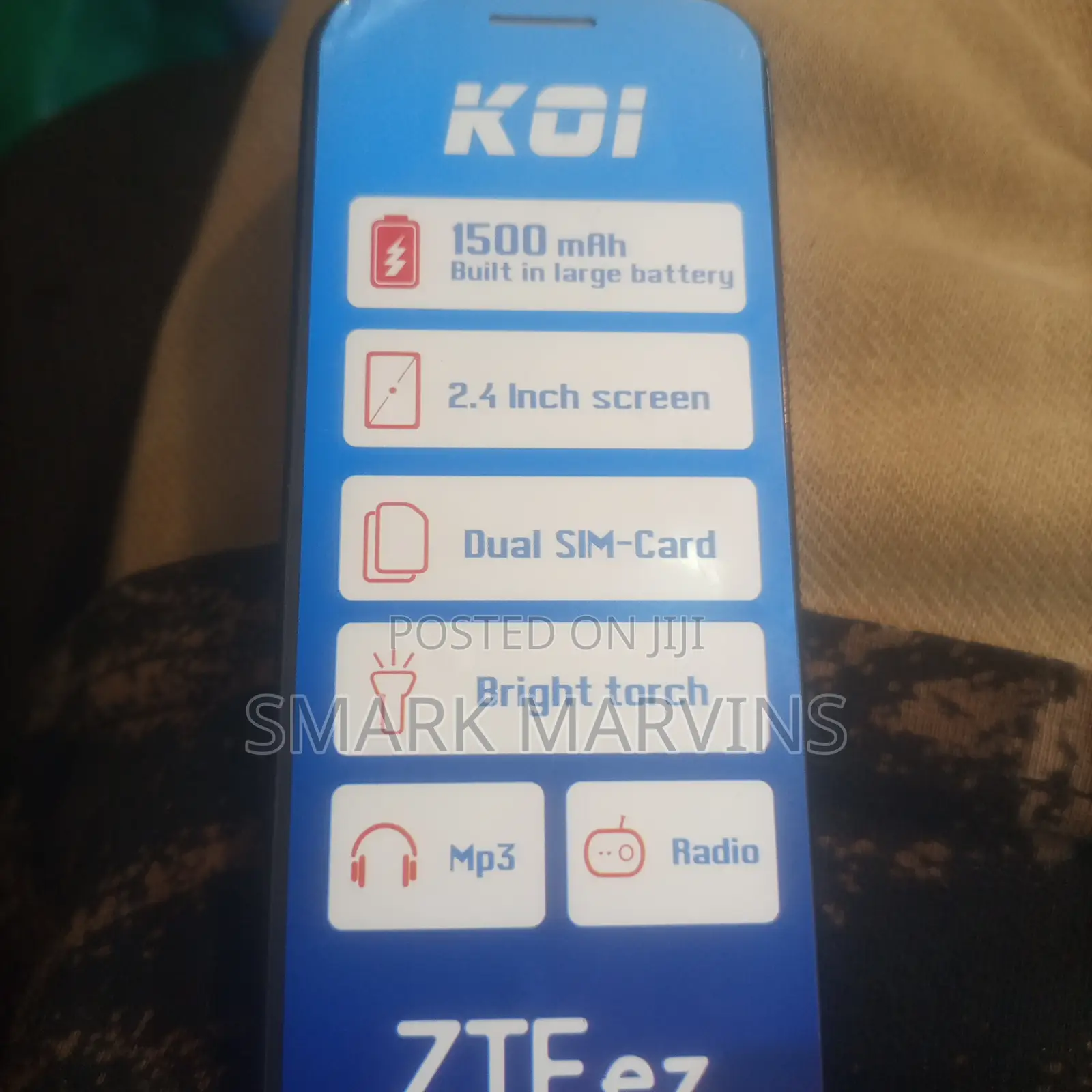 New ZTE K1 Black
