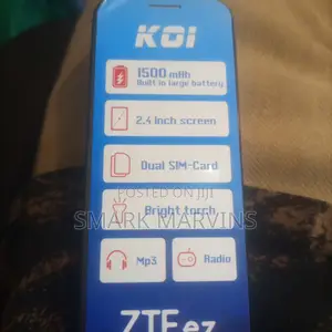 New ZTE K1 Black