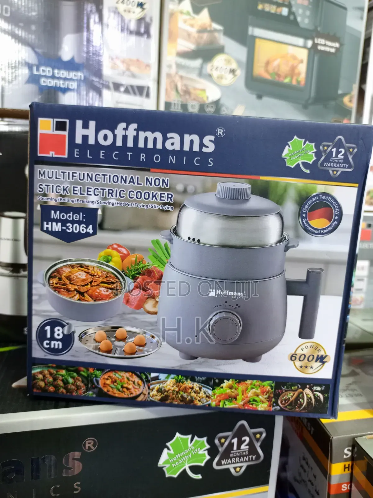 Hoffmans Multifunctional Non-Stick Electric Cooker (Model HM-3064)
