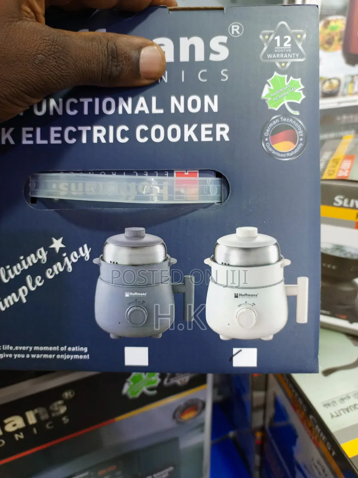 Hoffmans Multifunctional Non-Stick Electric Cooker (Model HM-3064)