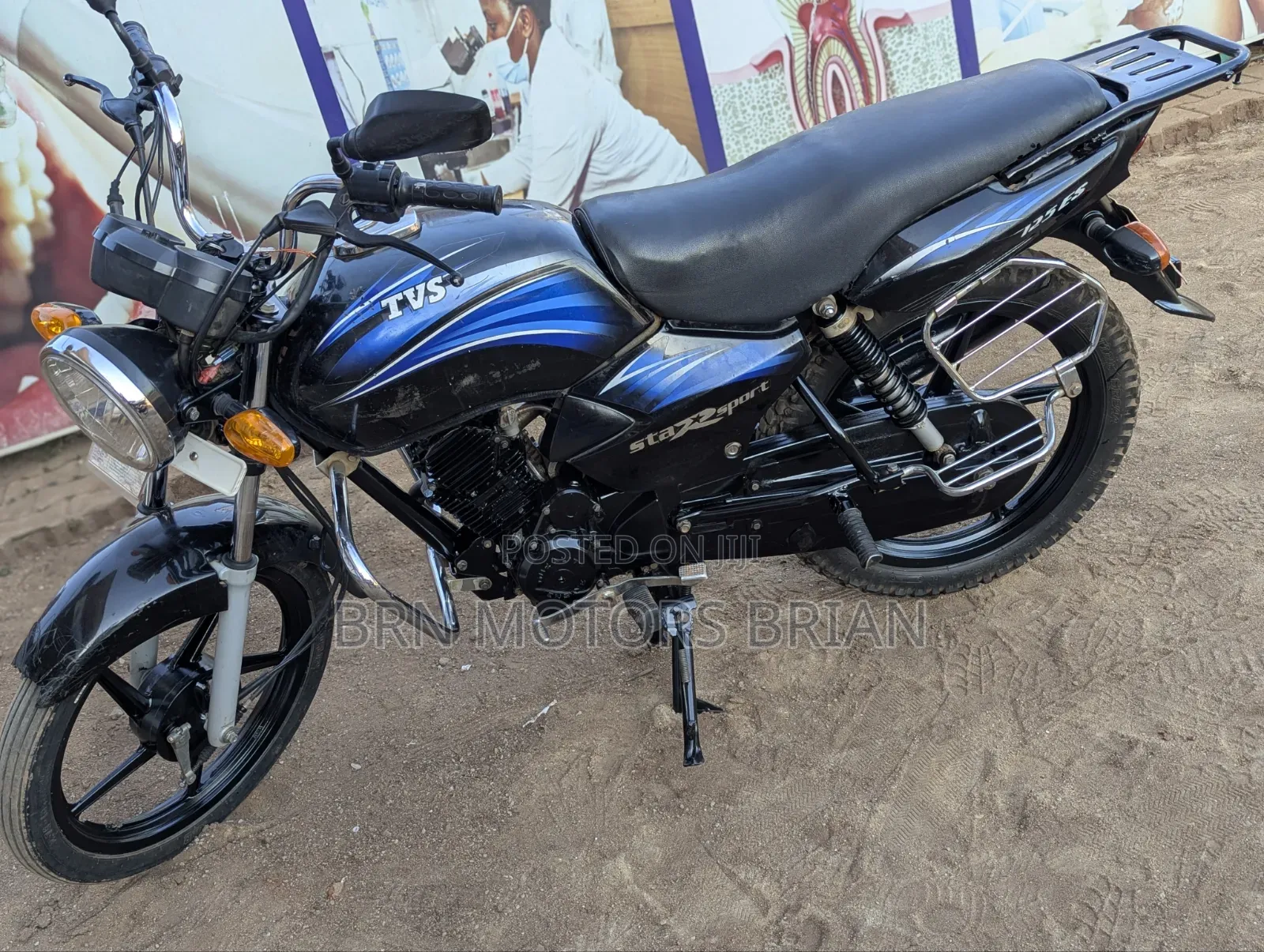 TVS HLX 125 2017 Black
