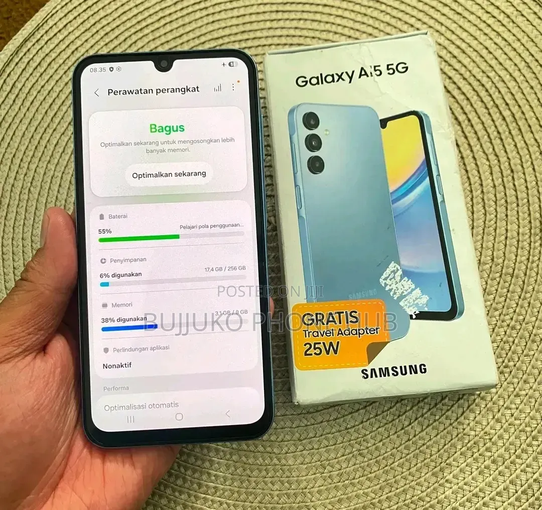New Samsung Galaxy A15 5G 256 GB Blue