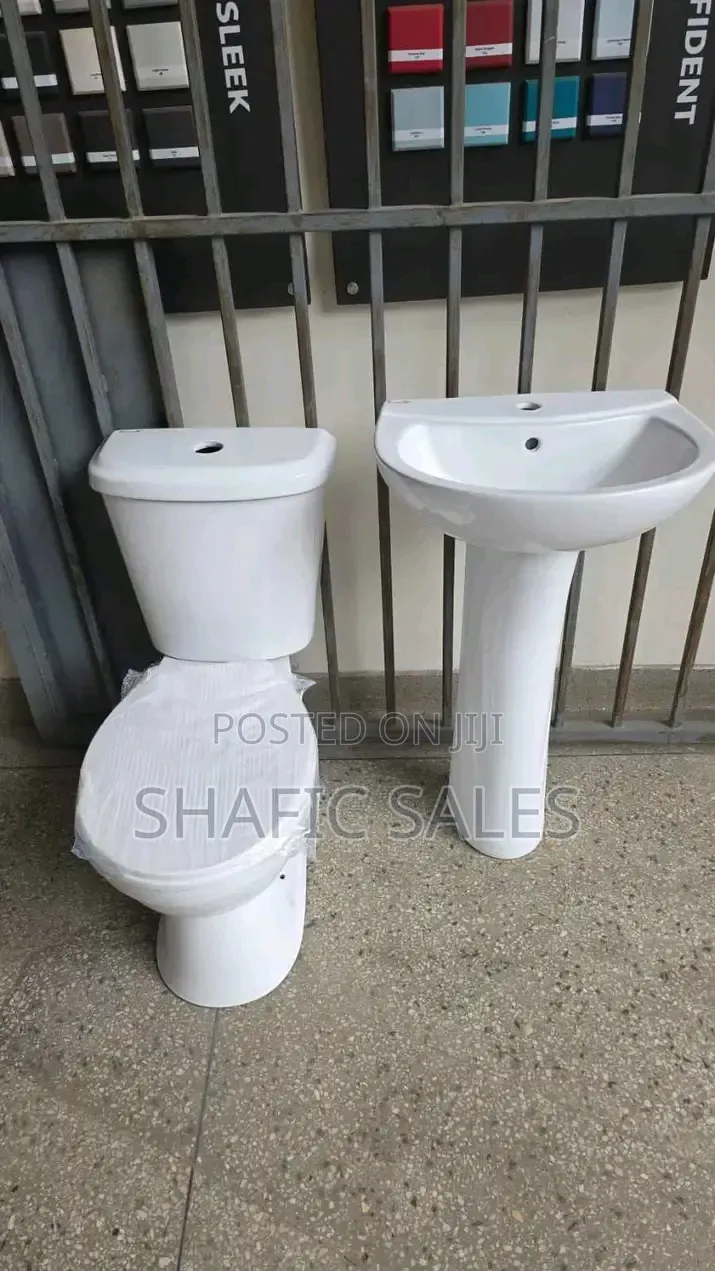 Toilet Seat With Hand Basin Complete Sets With Accessories Frencia