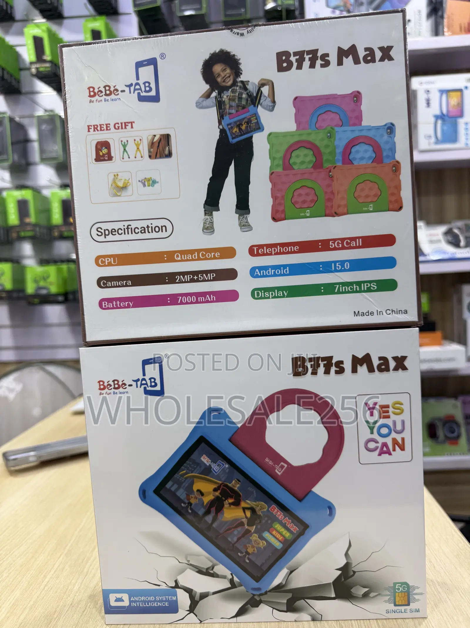 New Bebe B77s Max 256 GB