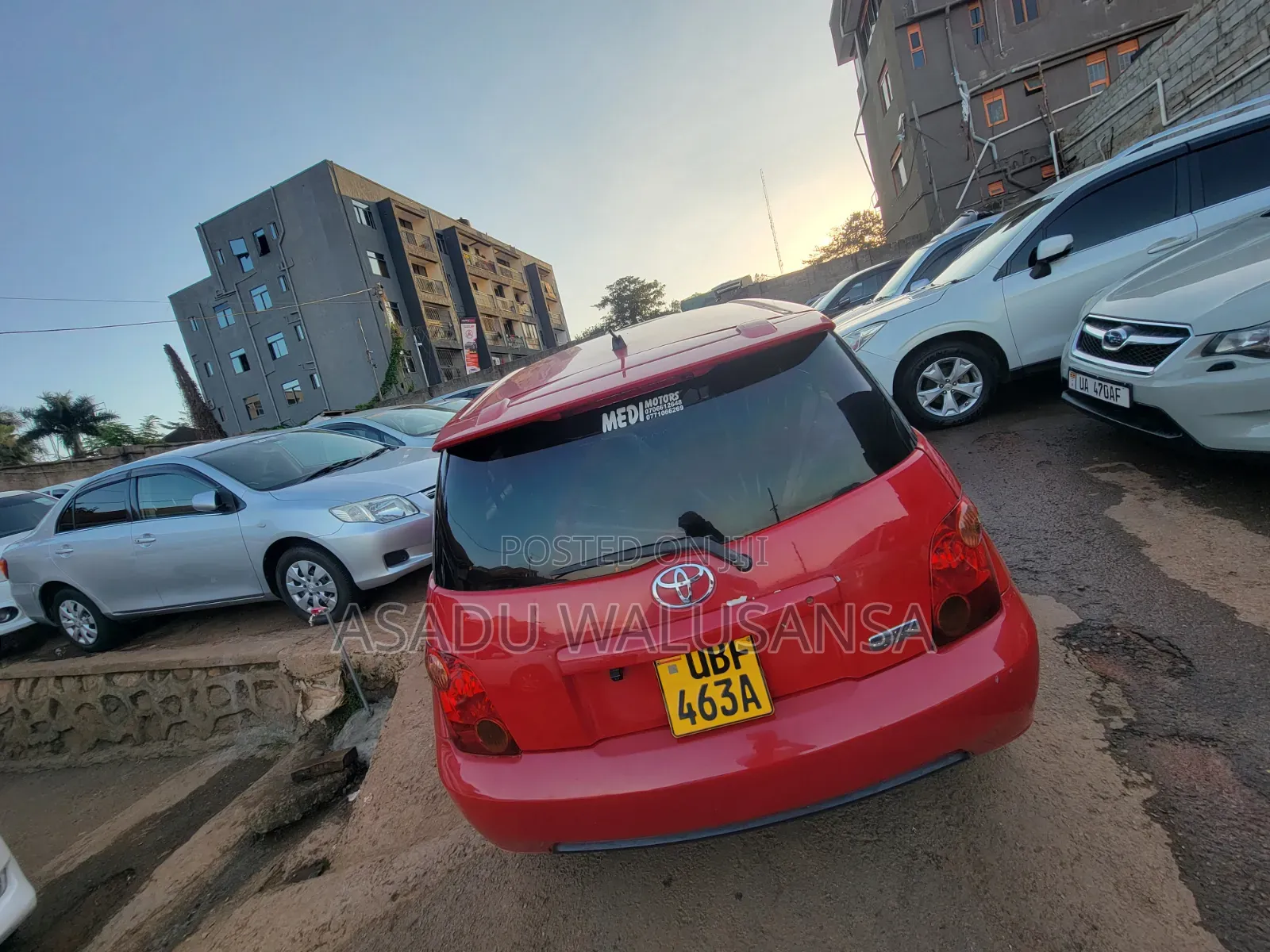 Toyota IST 2007 Red