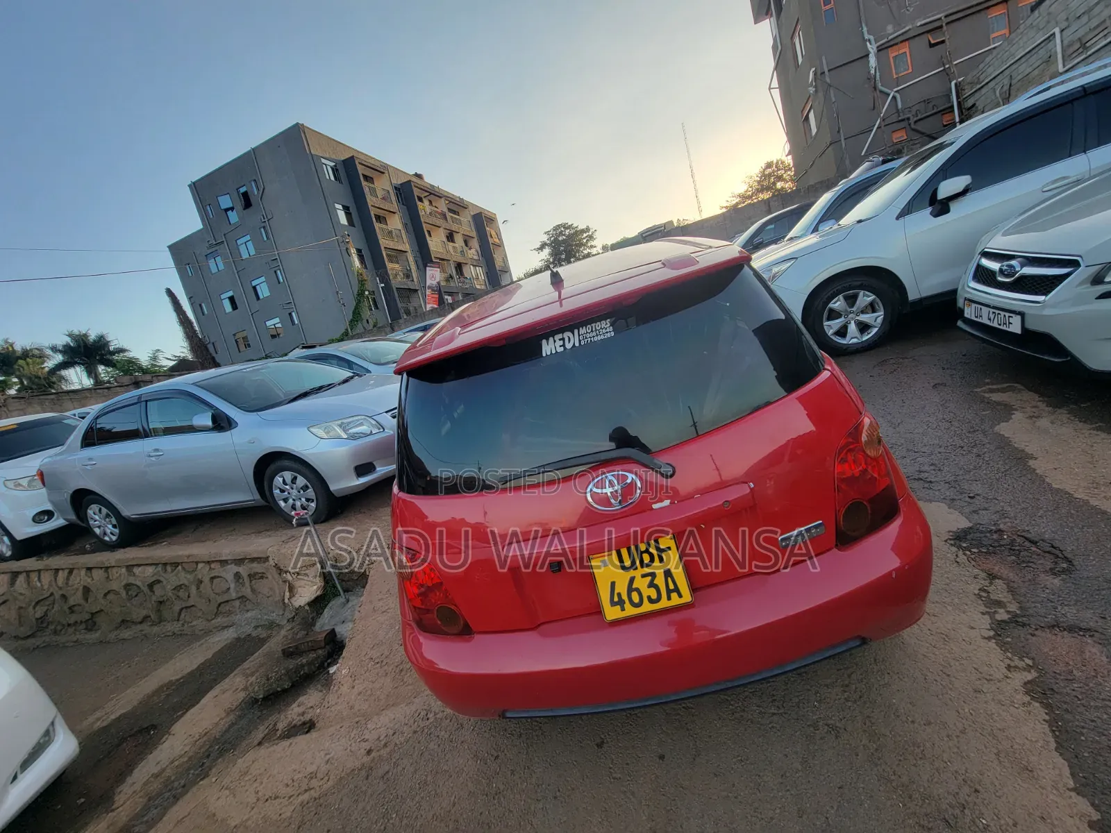 Toyota IST 2007 Red