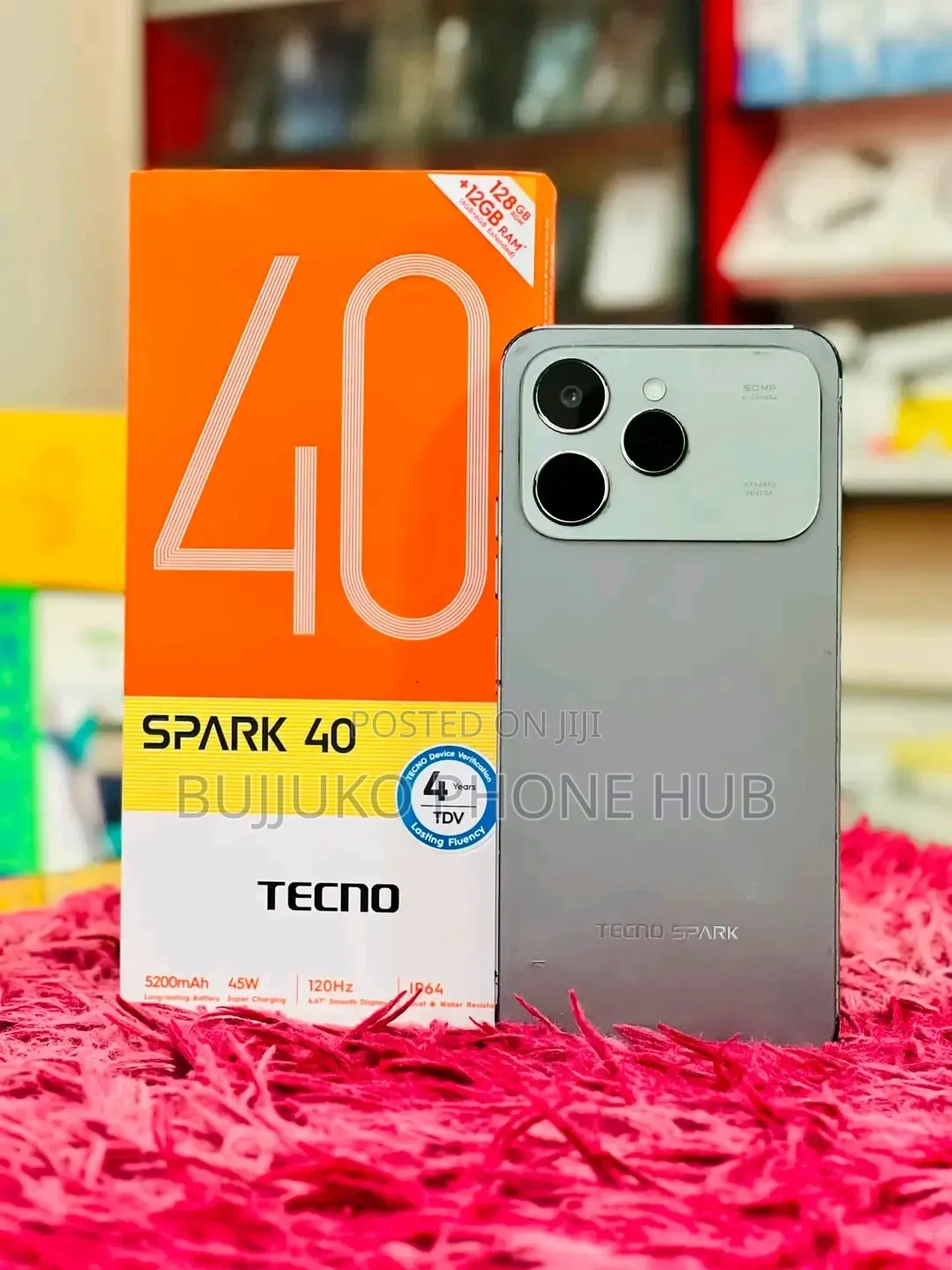 New Tecno Spark 40 256 GB Silver