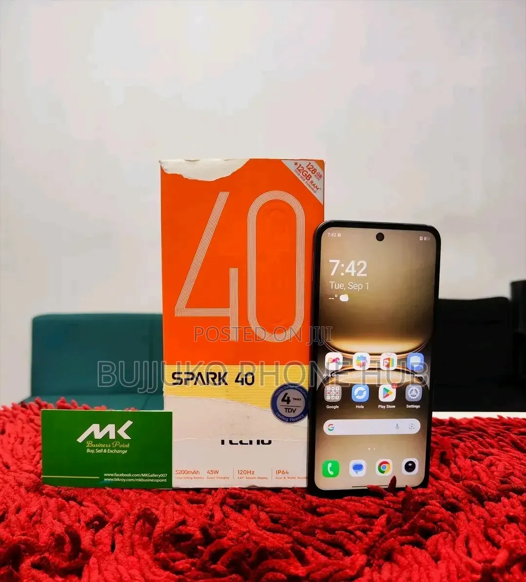 New Tecno Spark 40 256 GB Silver
