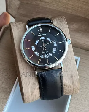Unisex Casio Leather Watch