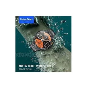 Round Waterproof Smartwatch With a Large AMOLED Screen
