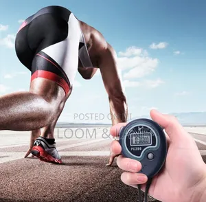 2in 1 PC396 Digital Sports Stopwatch Timer With a Whistle