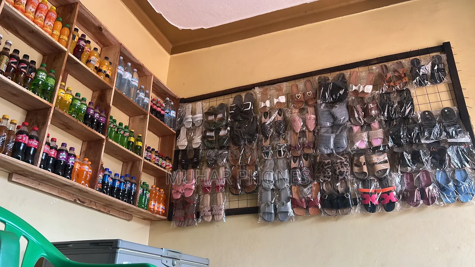 Shoe Shop and Soft Drinks