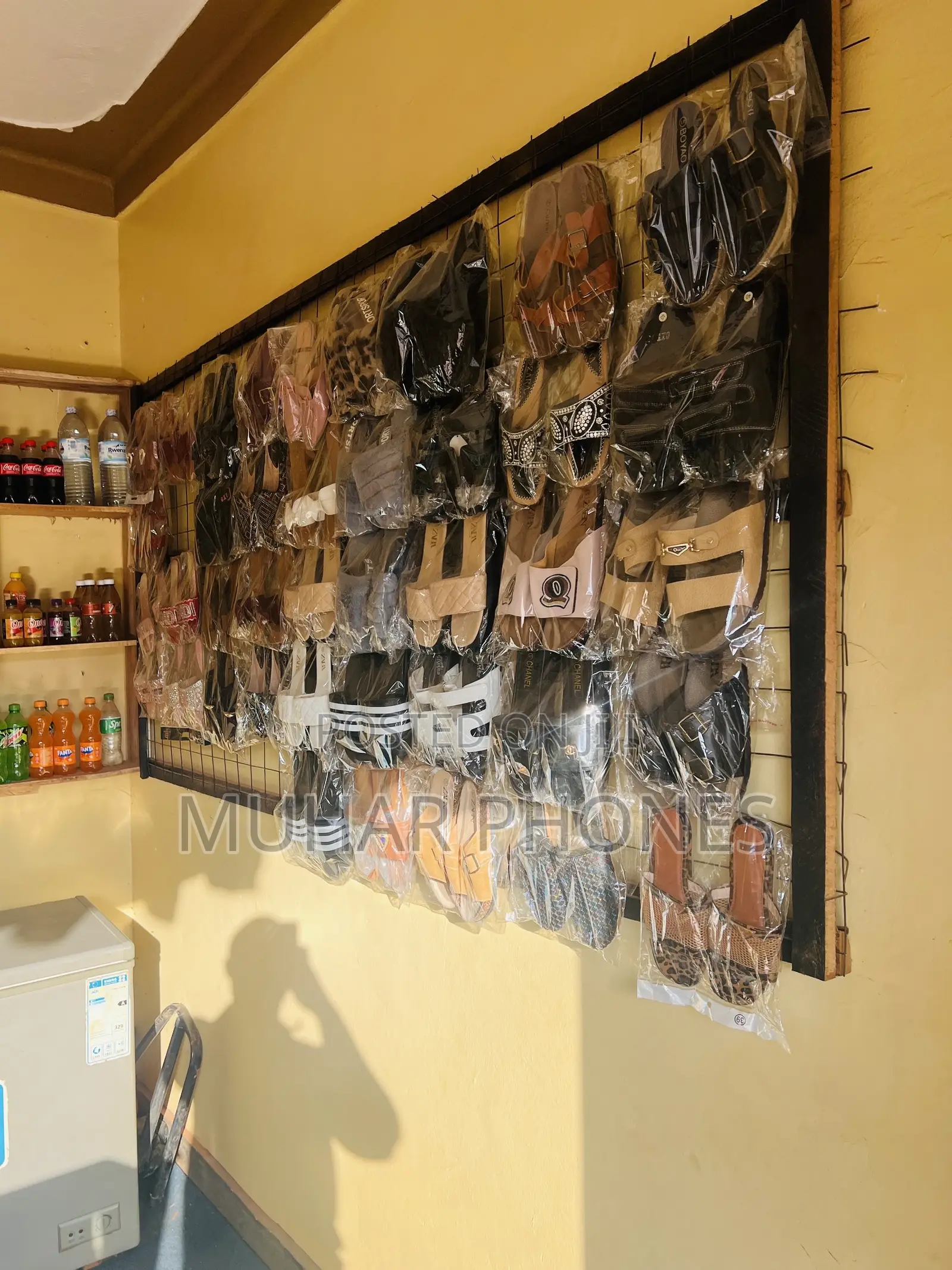 Shoe Shop and Soft Drinks