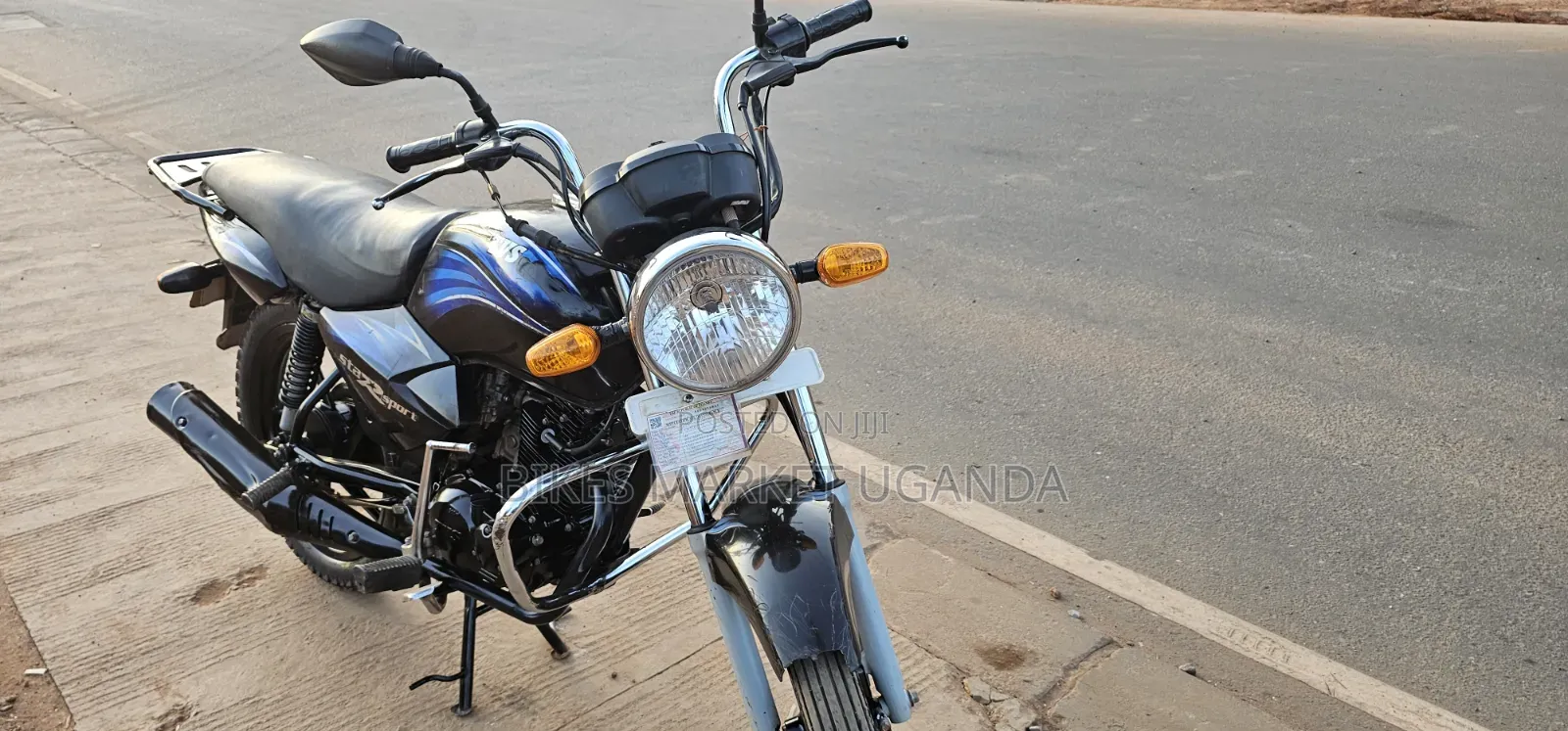 TVS HLX 125 2018 Black
