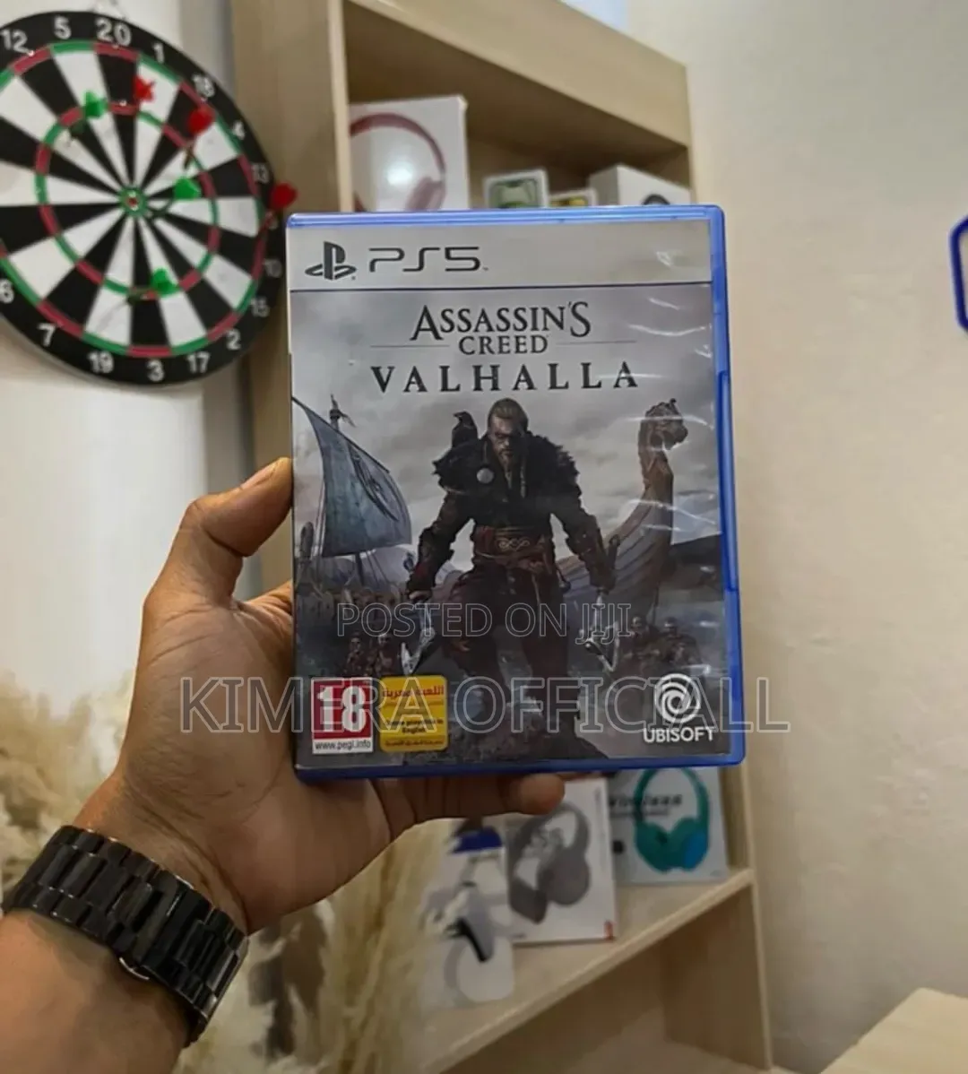 Assassin's Creed Valhalla Game Cd for Playstation 5