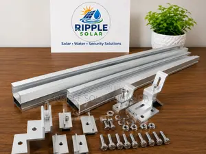 Solar Panel Rails 4.9 Feet With Accessories Aluminium Mounting Kit