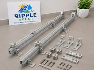 Solar Panel Rails 4.9 Feet With Accessories Aluminium Mounting Kit