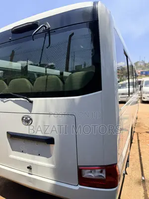 Toyota Coaster 2018 White