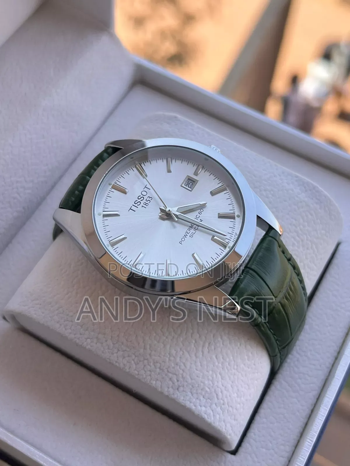 Unisex Tissot Leather Watch
