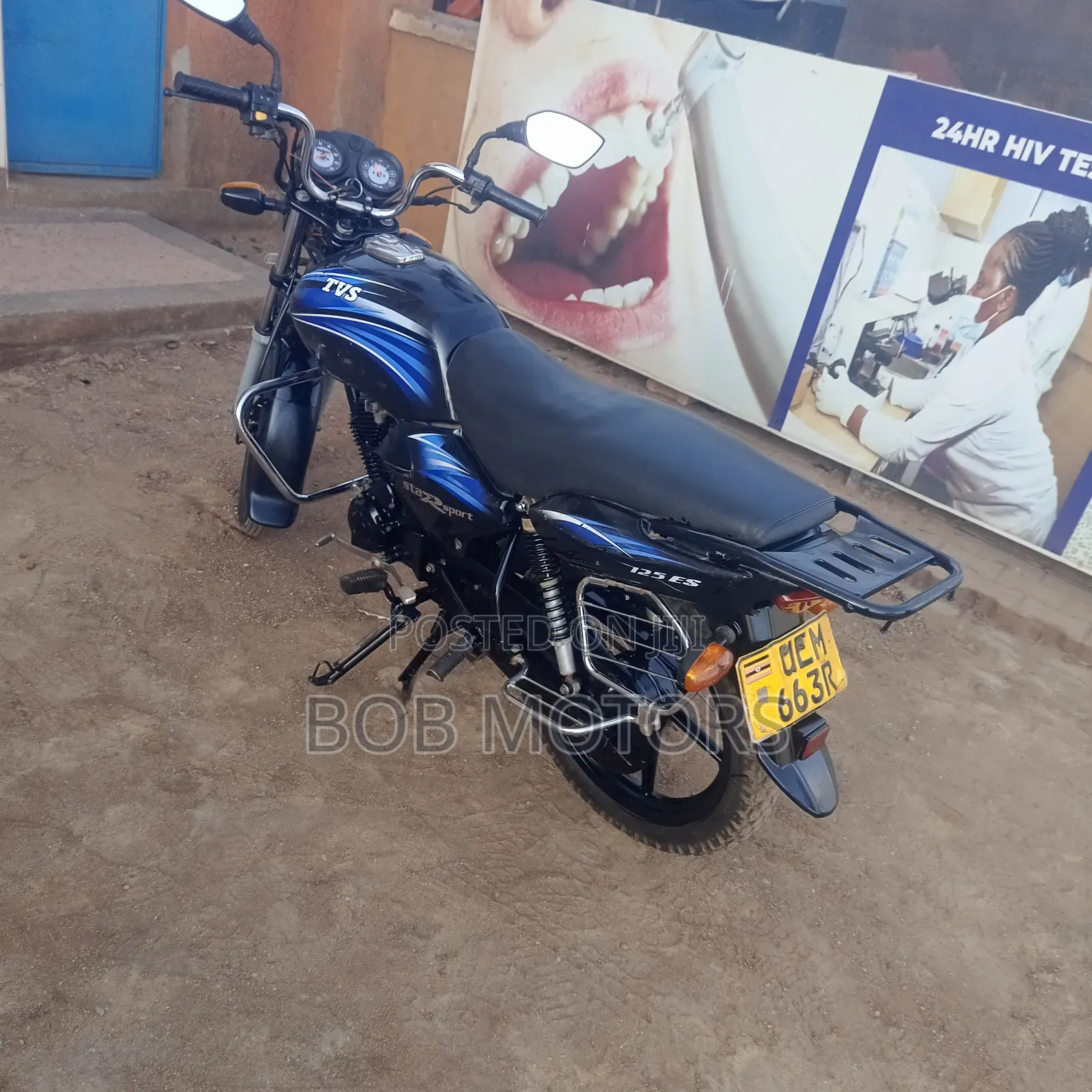 TVS Raider 125 2023 Blue