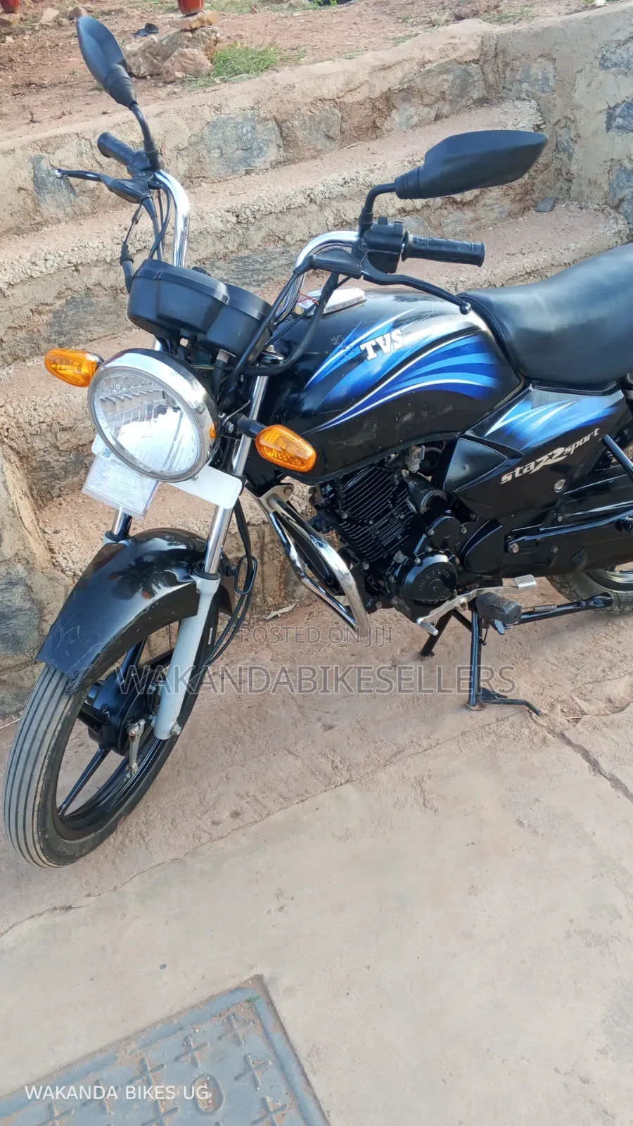 TVS XL 100 2019 Blue