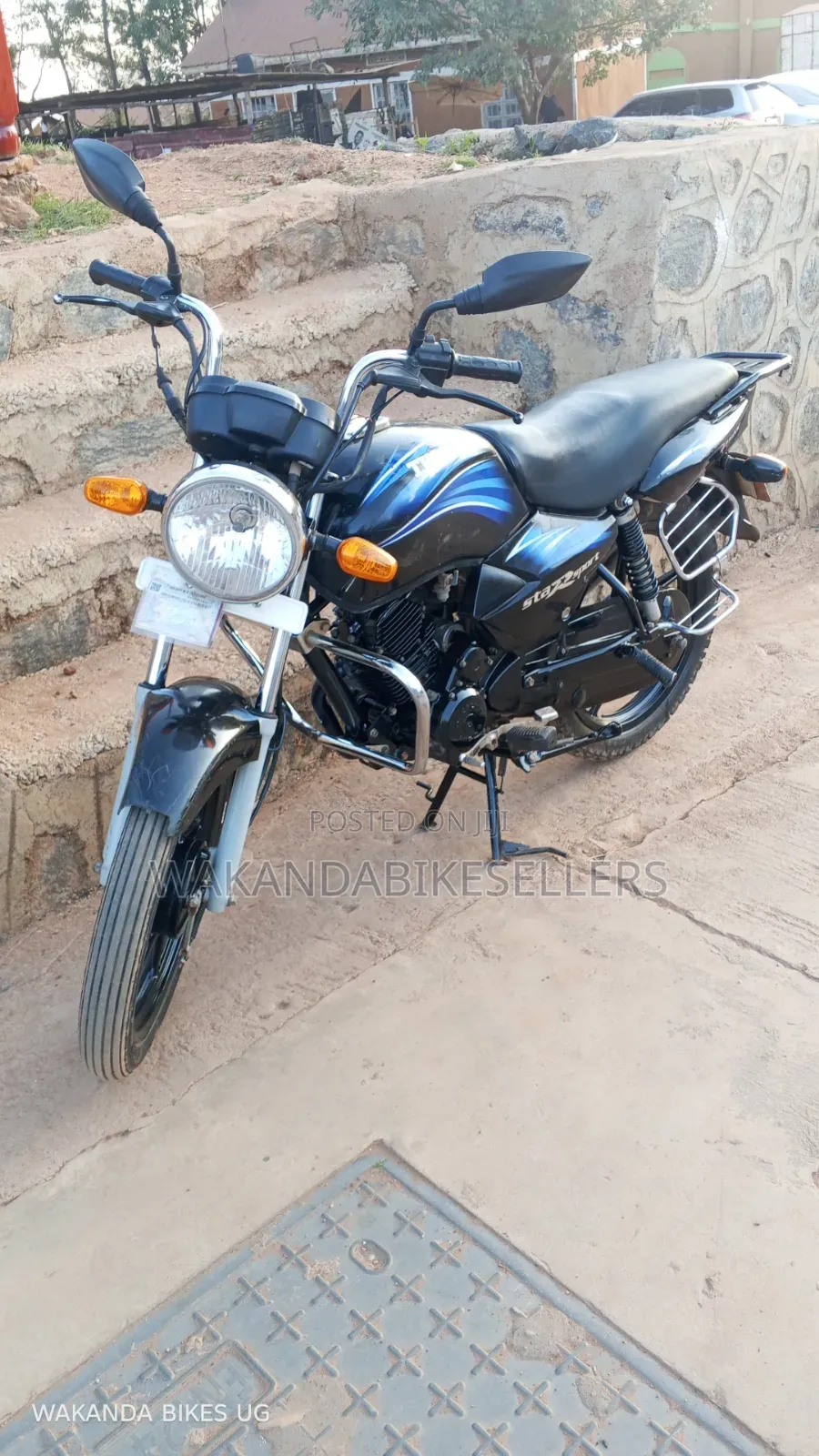 TVS XL 100 2019 Blue