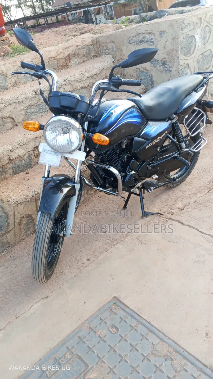 TVS XL 100 2019 Blue