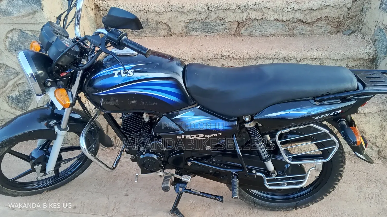 TVS XL 100 2019 Blue