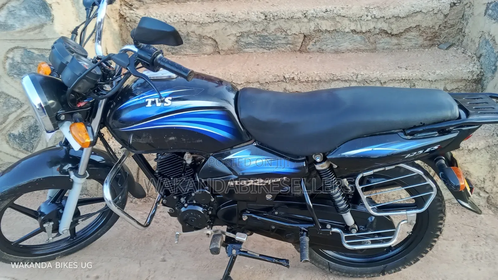 TVS XL 100 2019 Blue