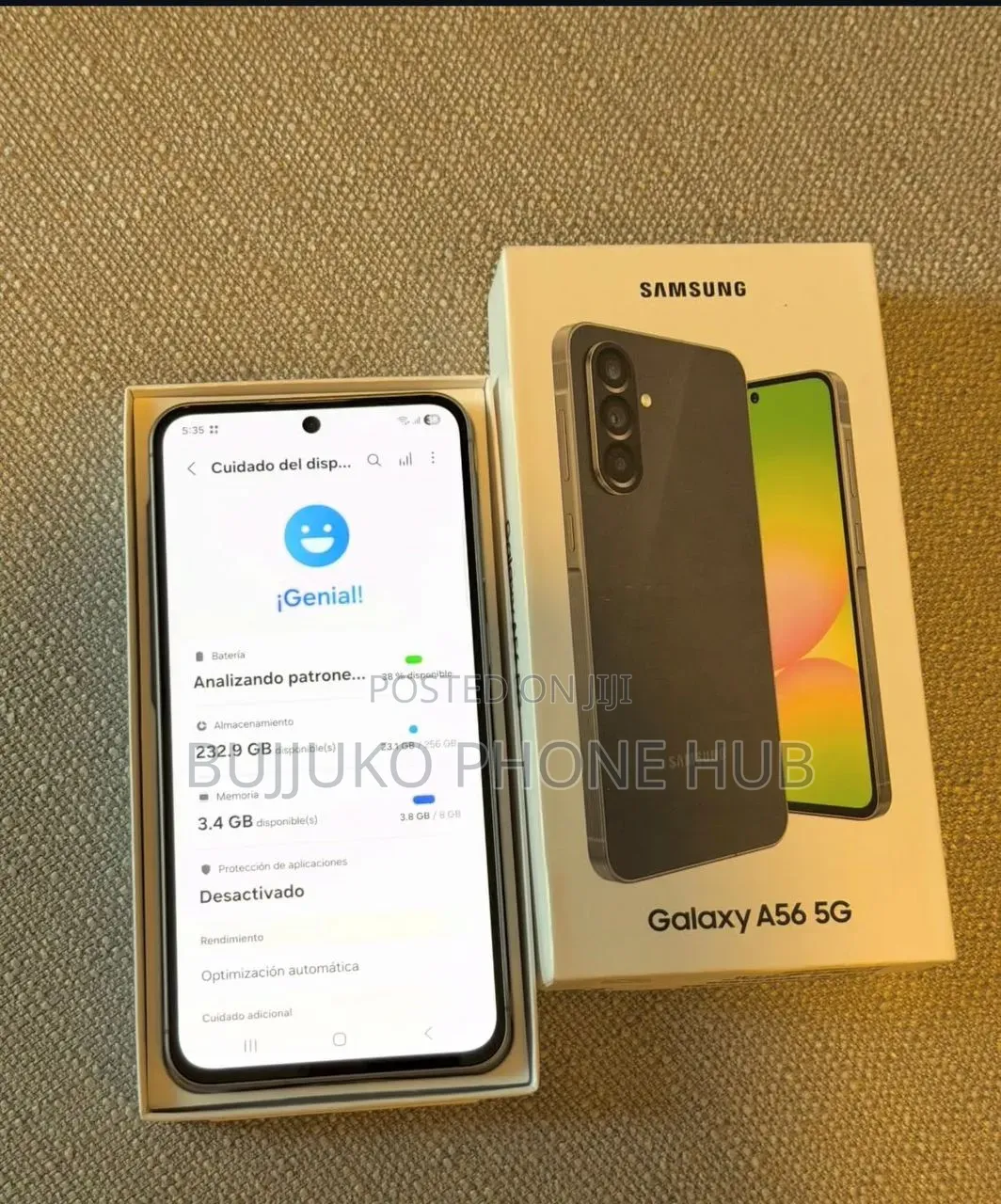 New Samsung Galaxy A56 256 GB Black