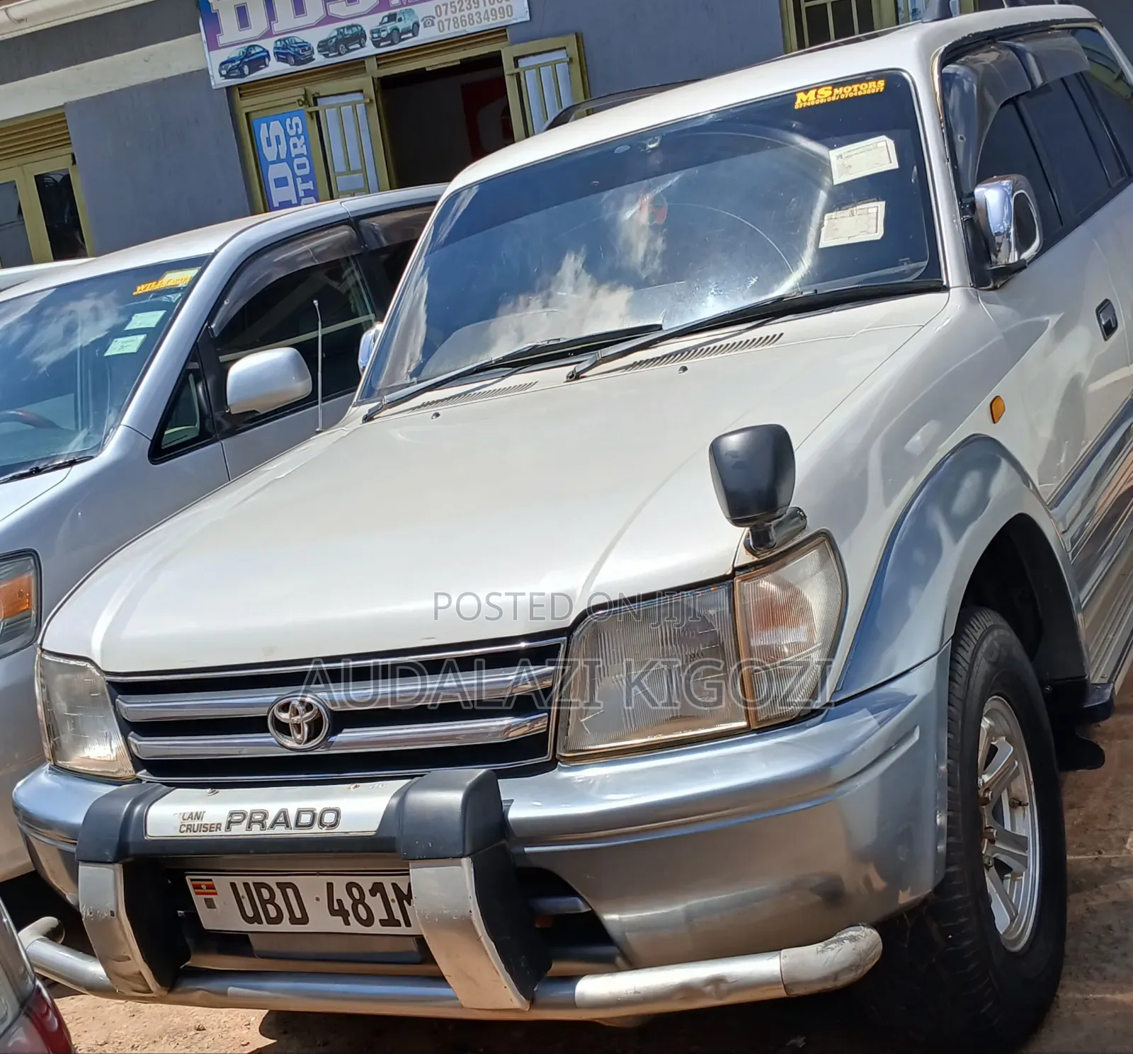 Toyota Land Cruiser Prado 2001 Silver