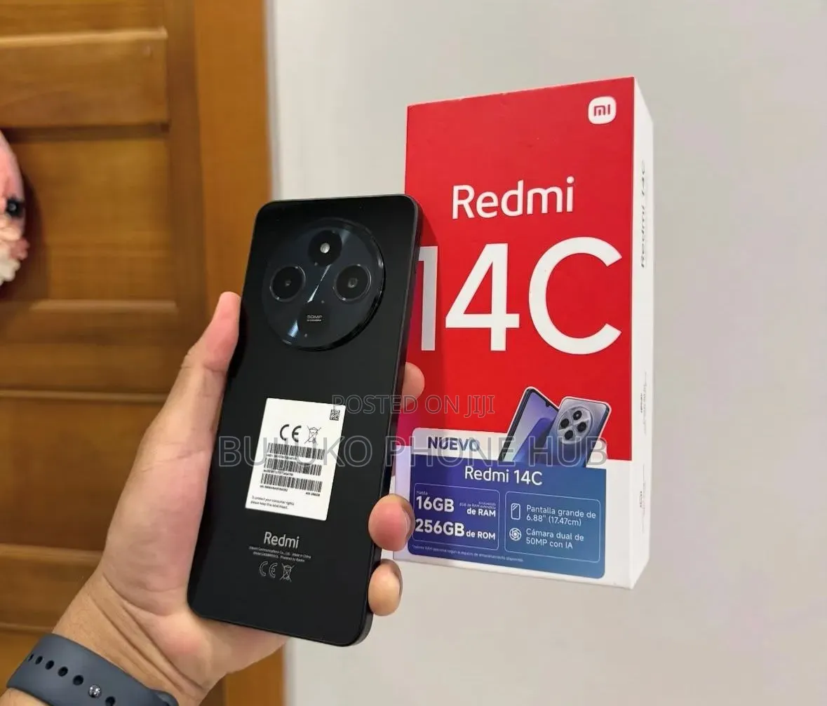 New Xiaomi Redmi 14C 256 GB Black