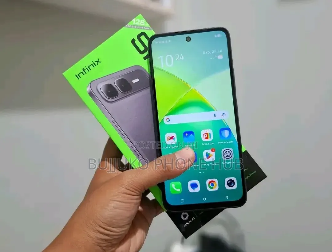 New Infinix Smart 10 Plus 128 GB Black