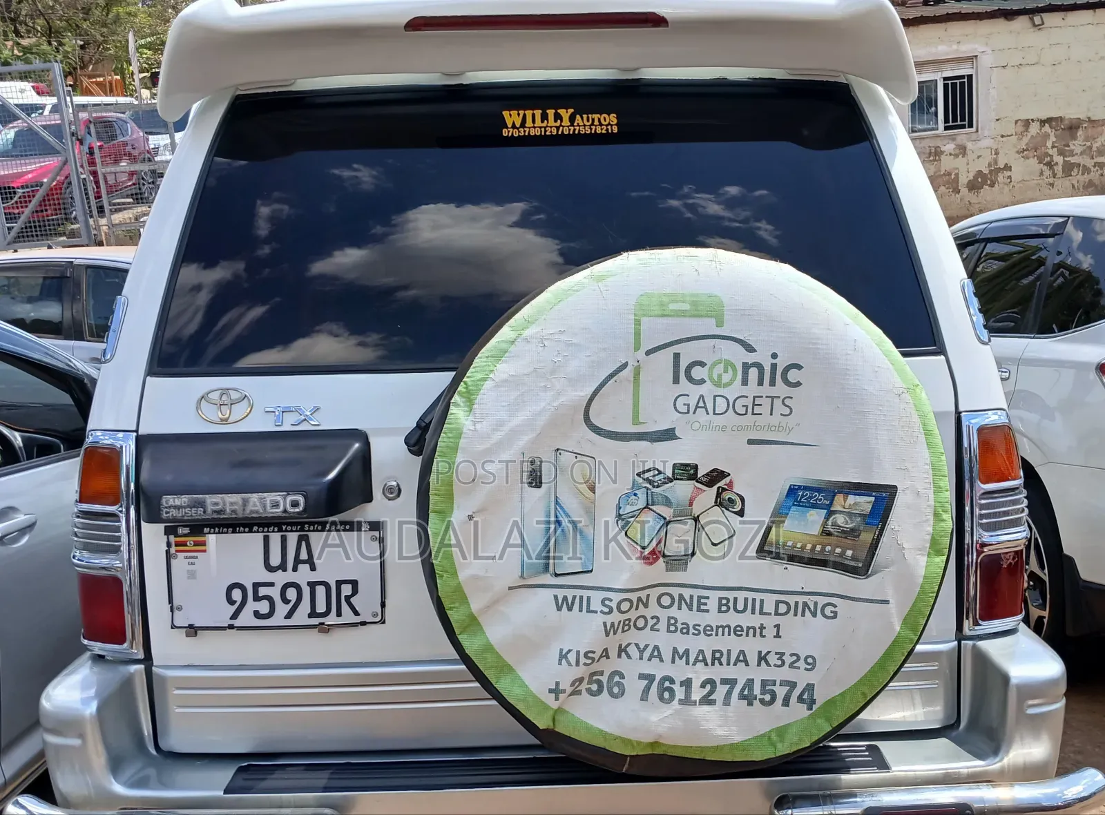 Toyota Land Cruiser Prado 2002 White
