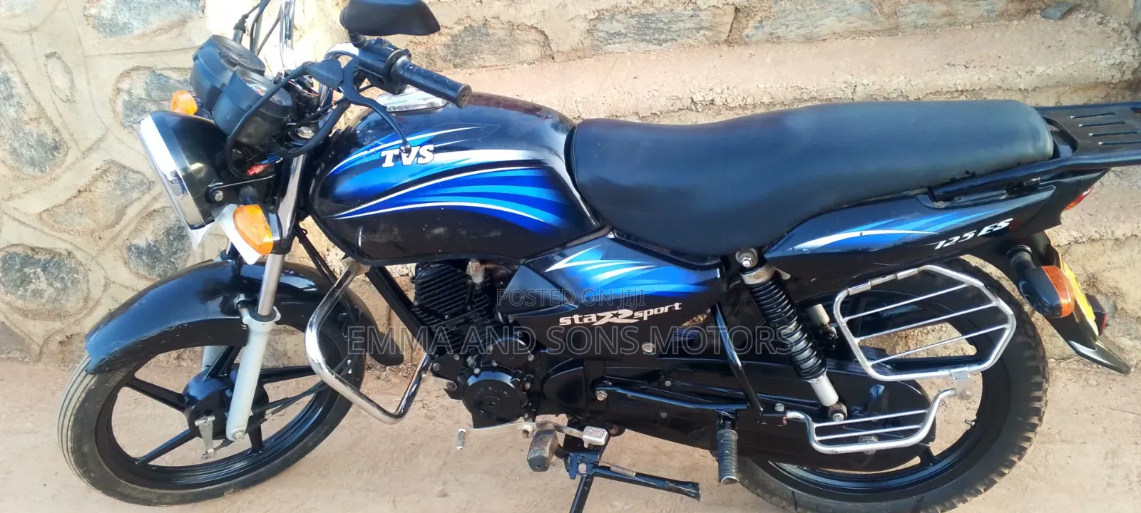 TVS XL 100 2019 Blue