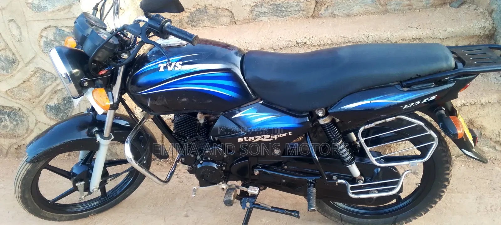 TVS XL 100 2019 Blue