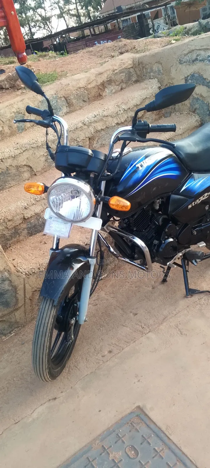 TVS XL 100 2019 Blue