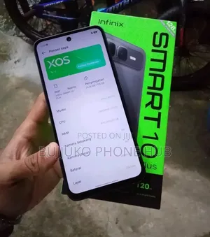 New Infinix Smart 10 Plus 128 GB Black
