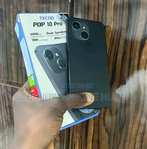 New Tecno Pop 10 Pro 128 GB Black